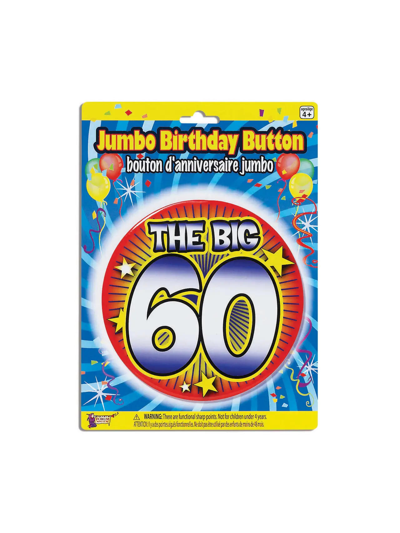 Kæmpebadge "The Big 60"