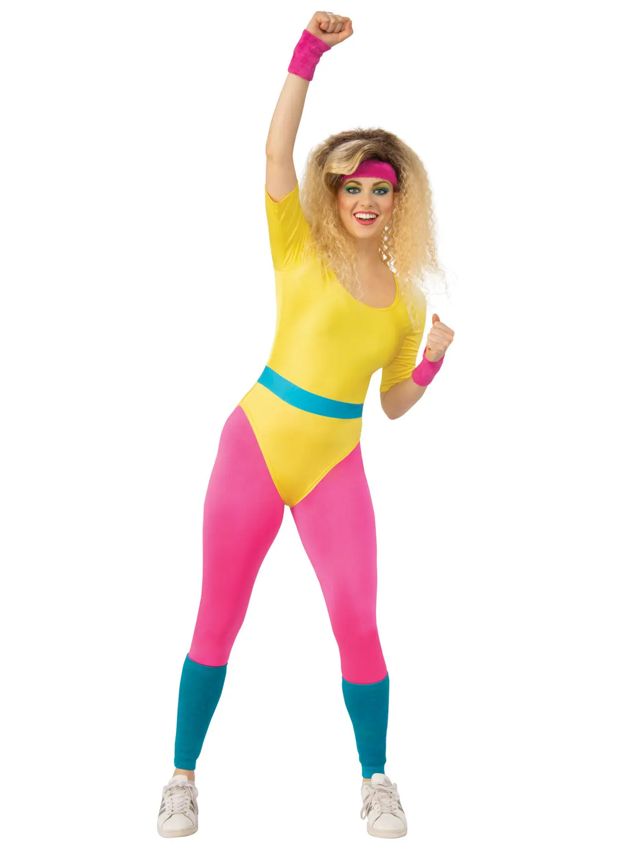 80'er-aerobicpige – kostume til damer