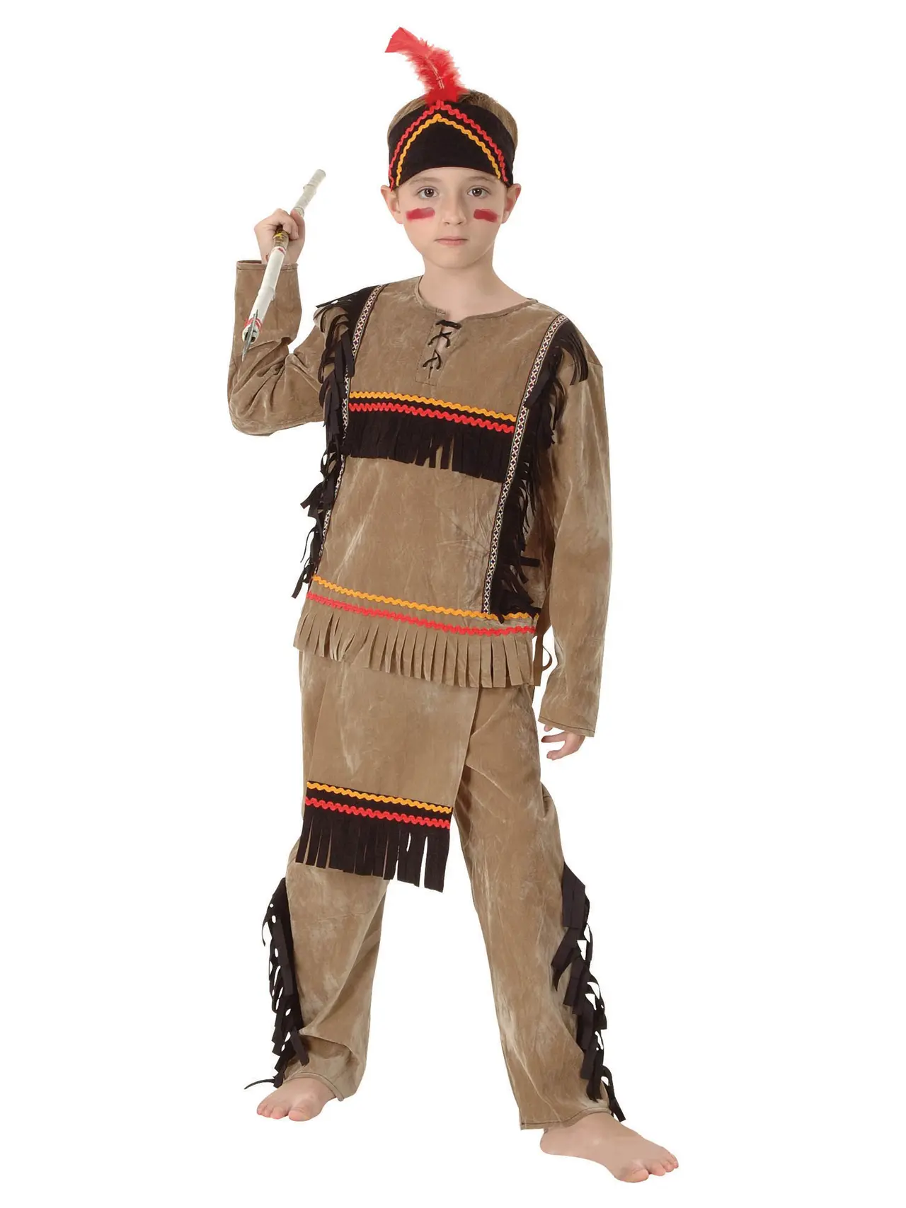 Indianerdreng deluxe – kostume til drenge