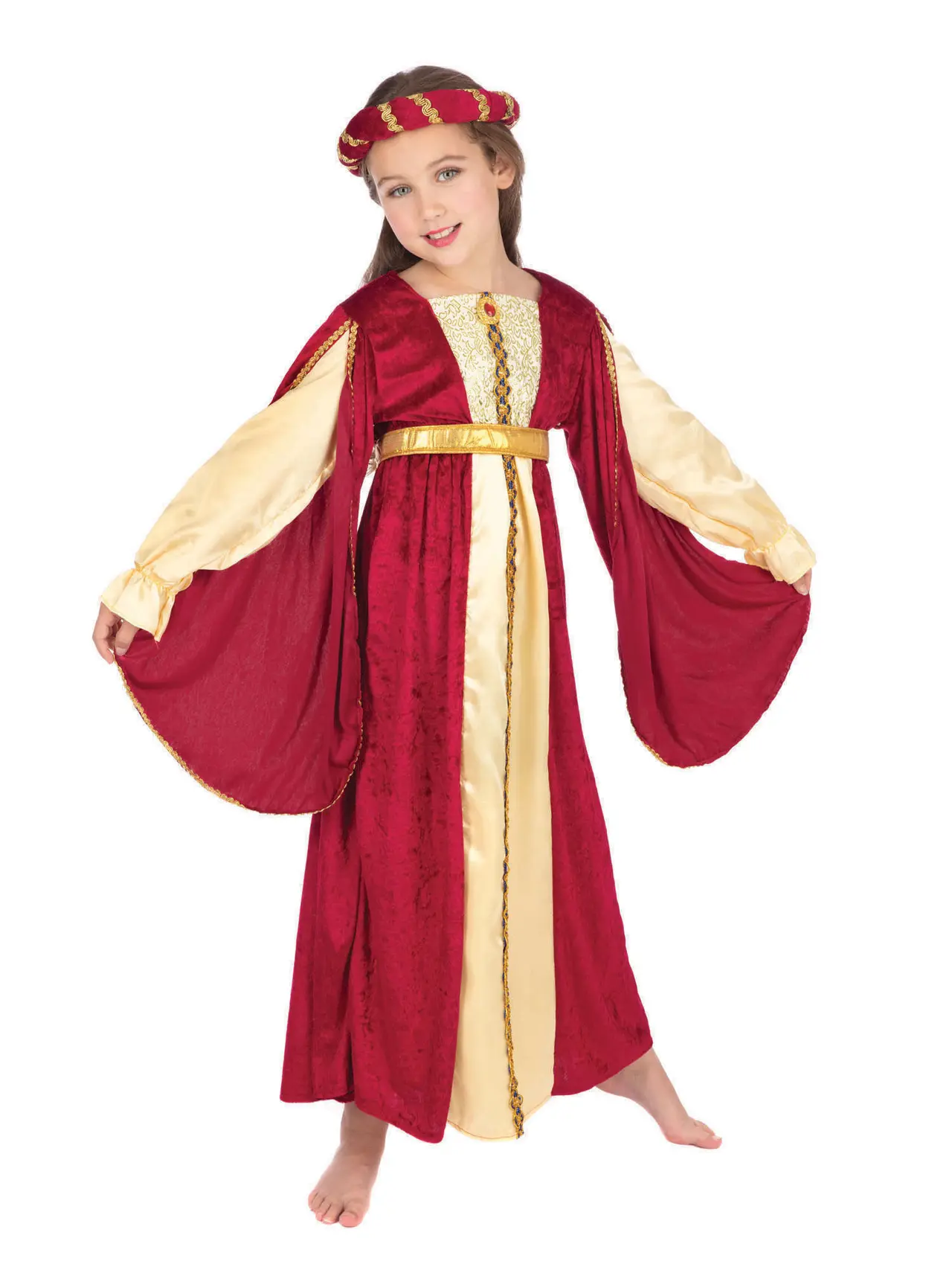 Kongelig prinsesse – kostume til piger