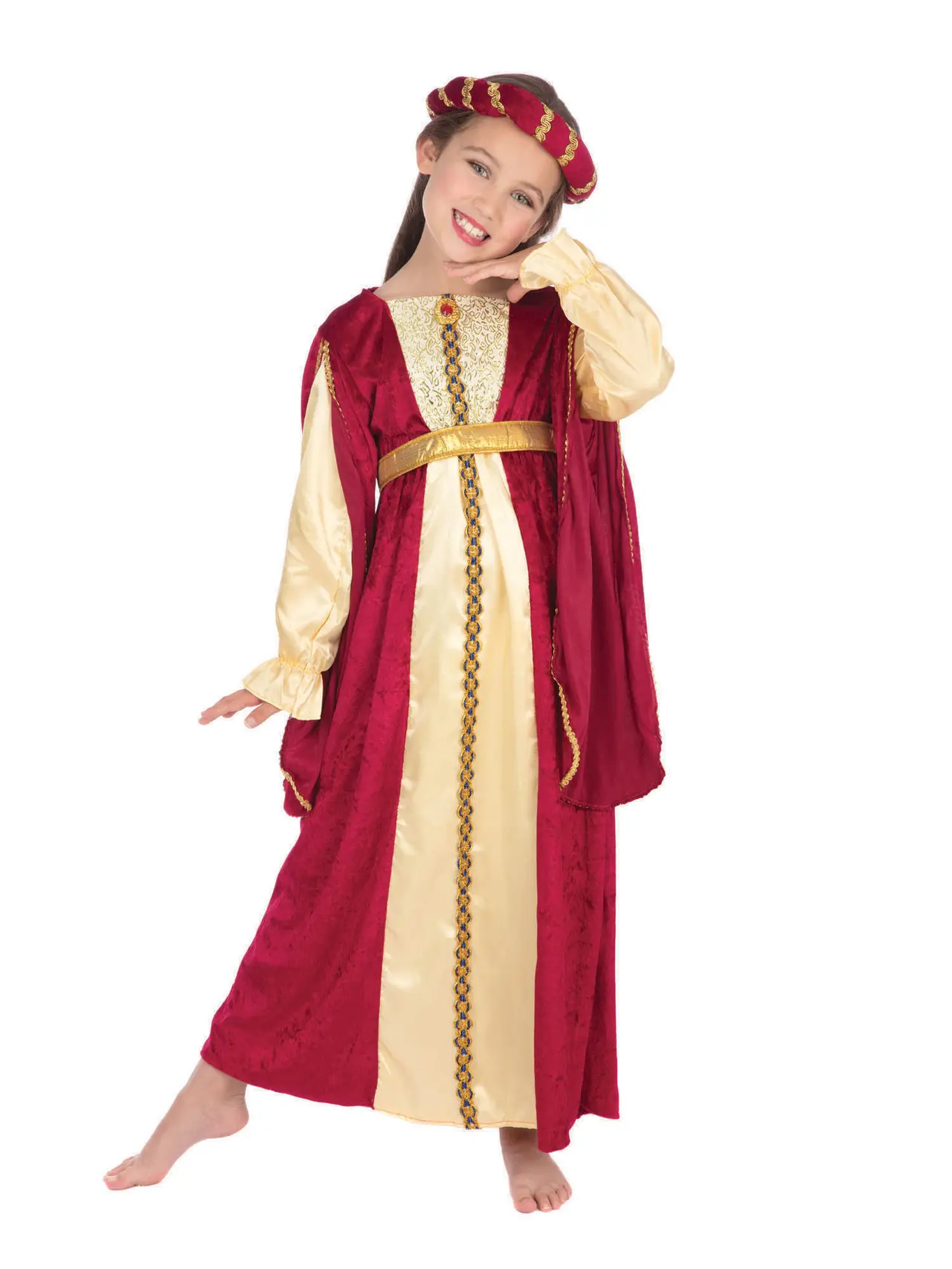 Kongelig prinsesse – kostume til piger