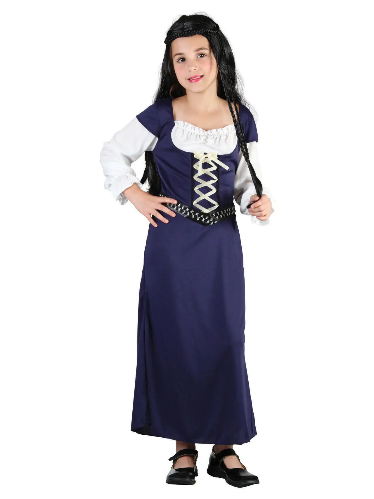 Maid Marion – kostume til piger, L