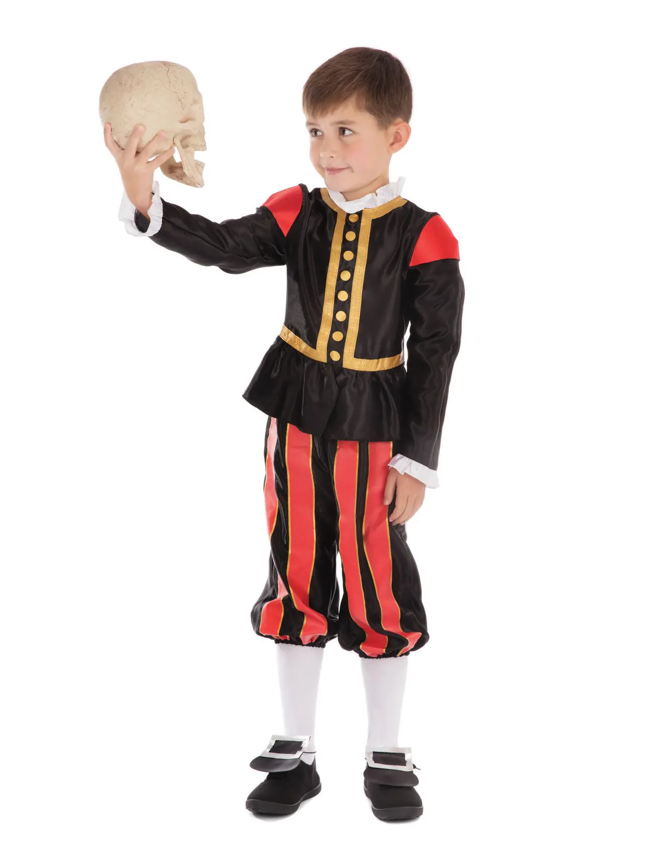 William Shakespeare – kostume til drenge, 7-8 år