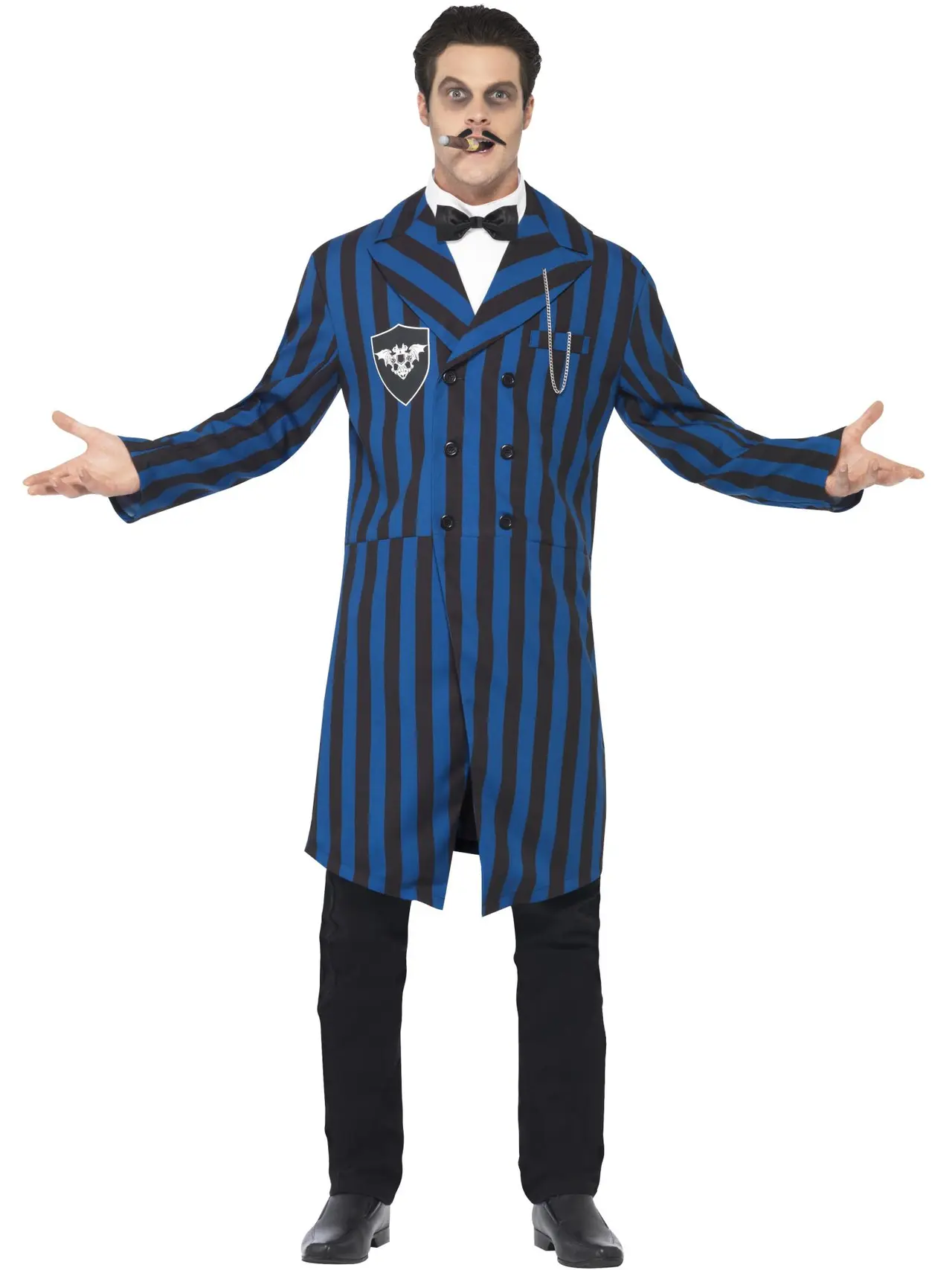 Herregårdens hertug, blå – kostume til herrer