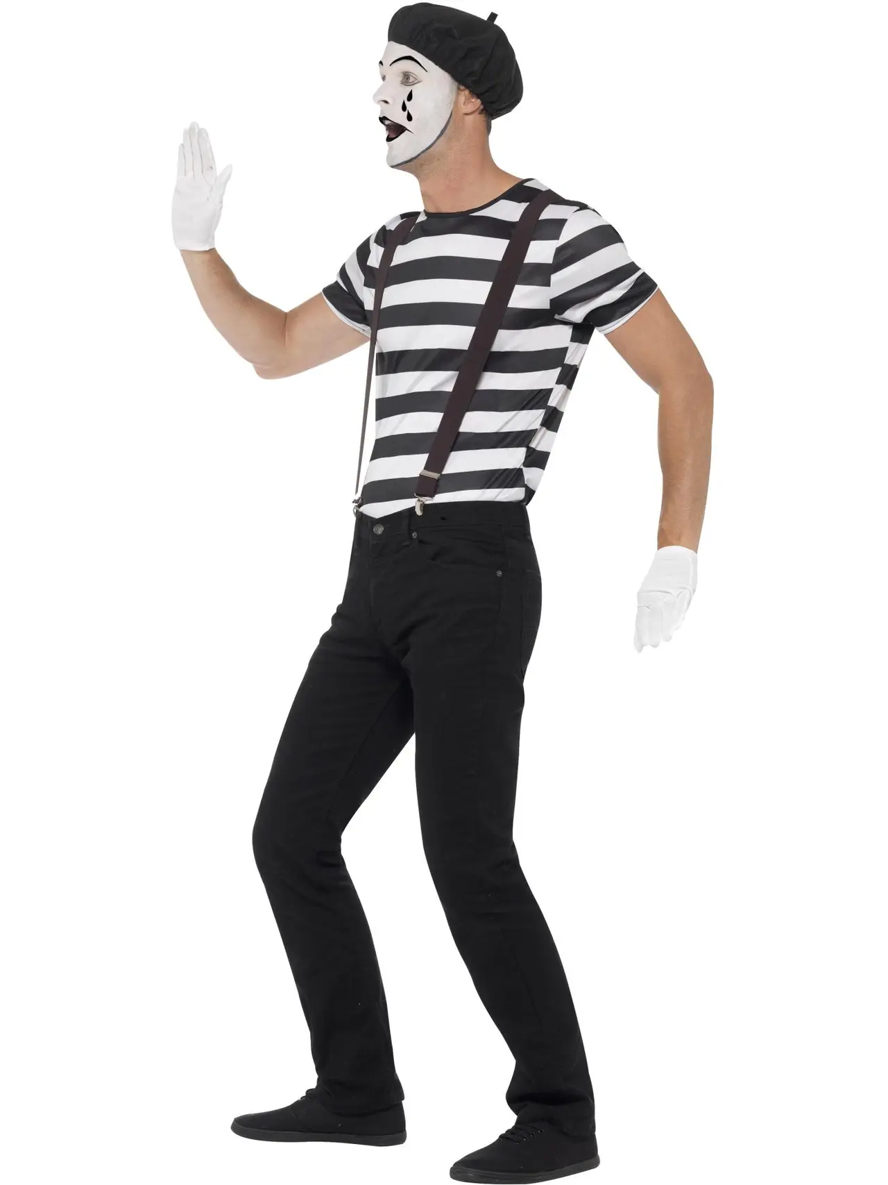 Mime-gentleman – kostume til herrer