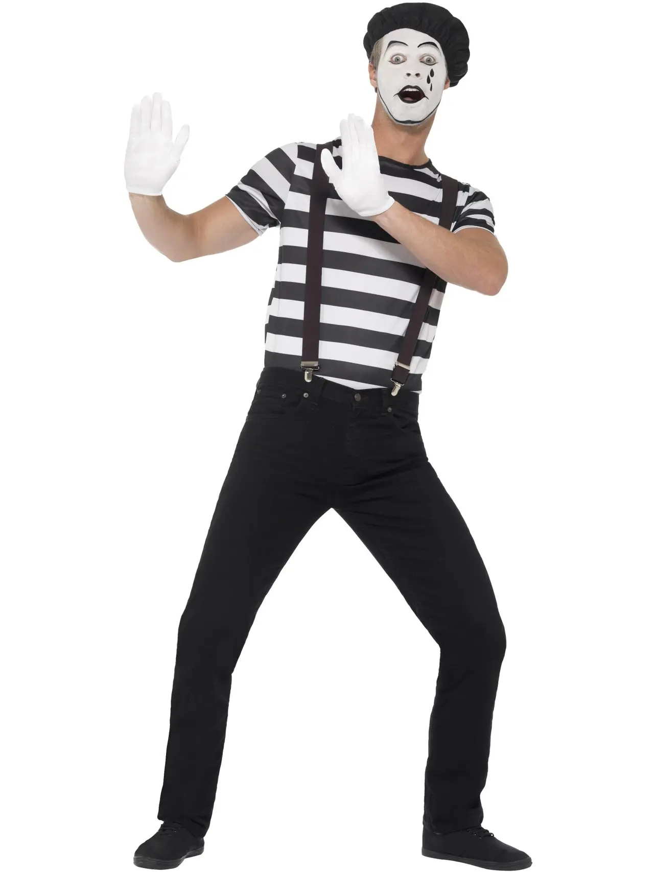 Mime-gentleman – kostume til herrer