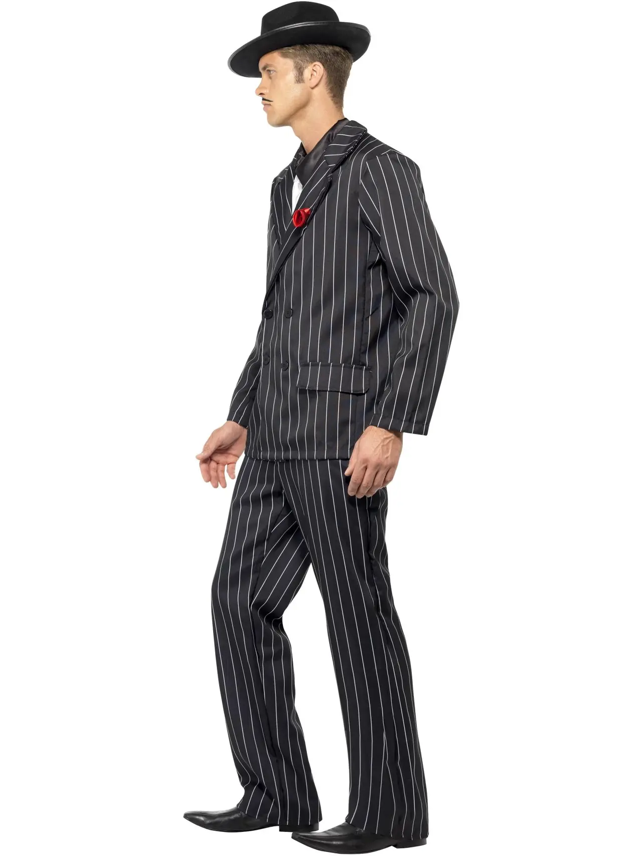 Sort zoot suit – kostume til herrer