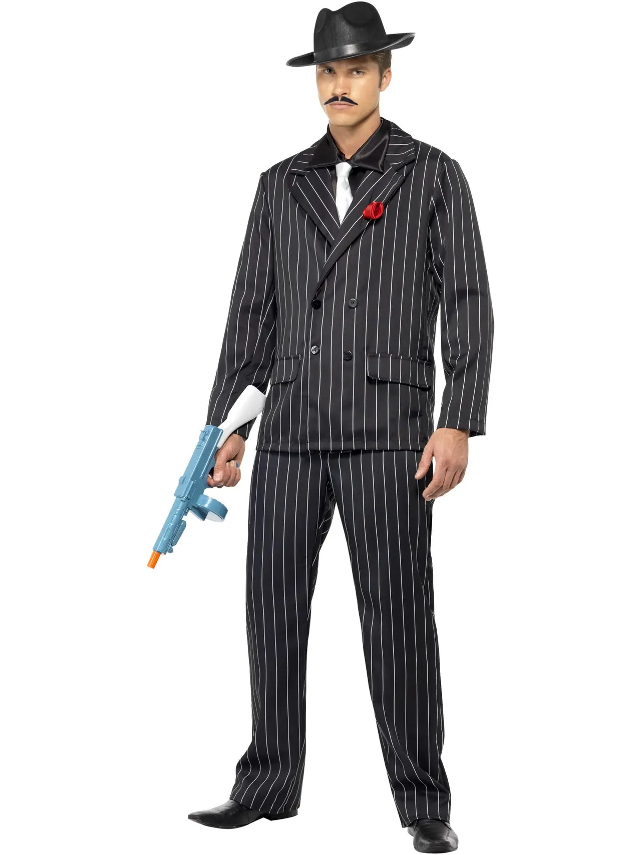 Sort zoot suit – kostume til herrer