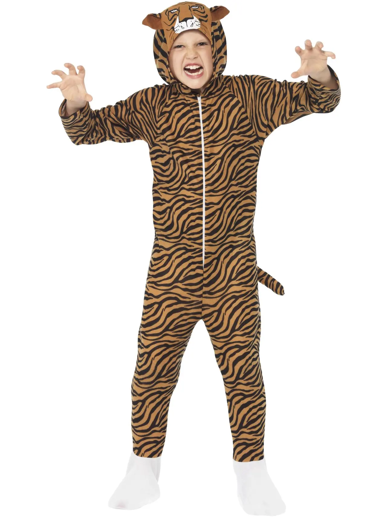 Brun tiger – kostume til børn