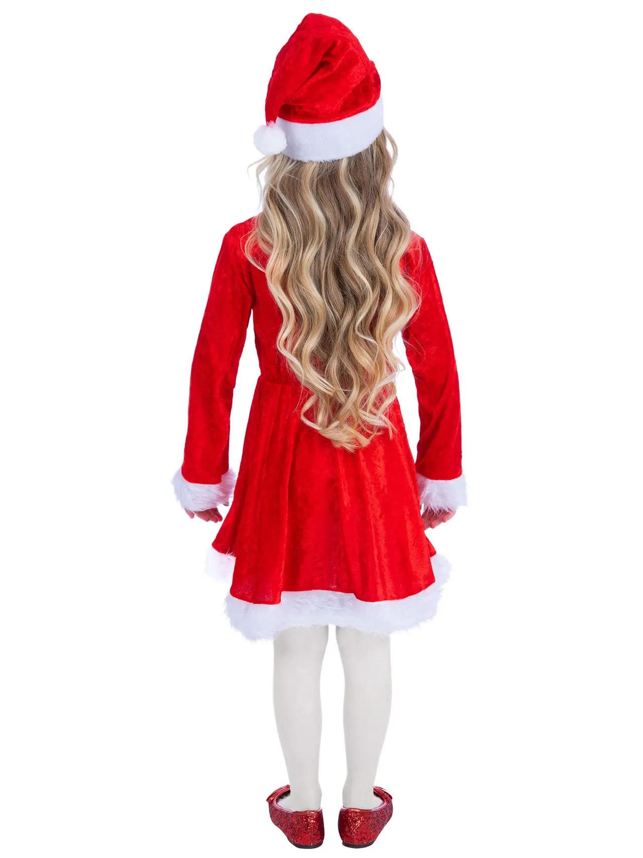 Lille julepige – kostume til piger