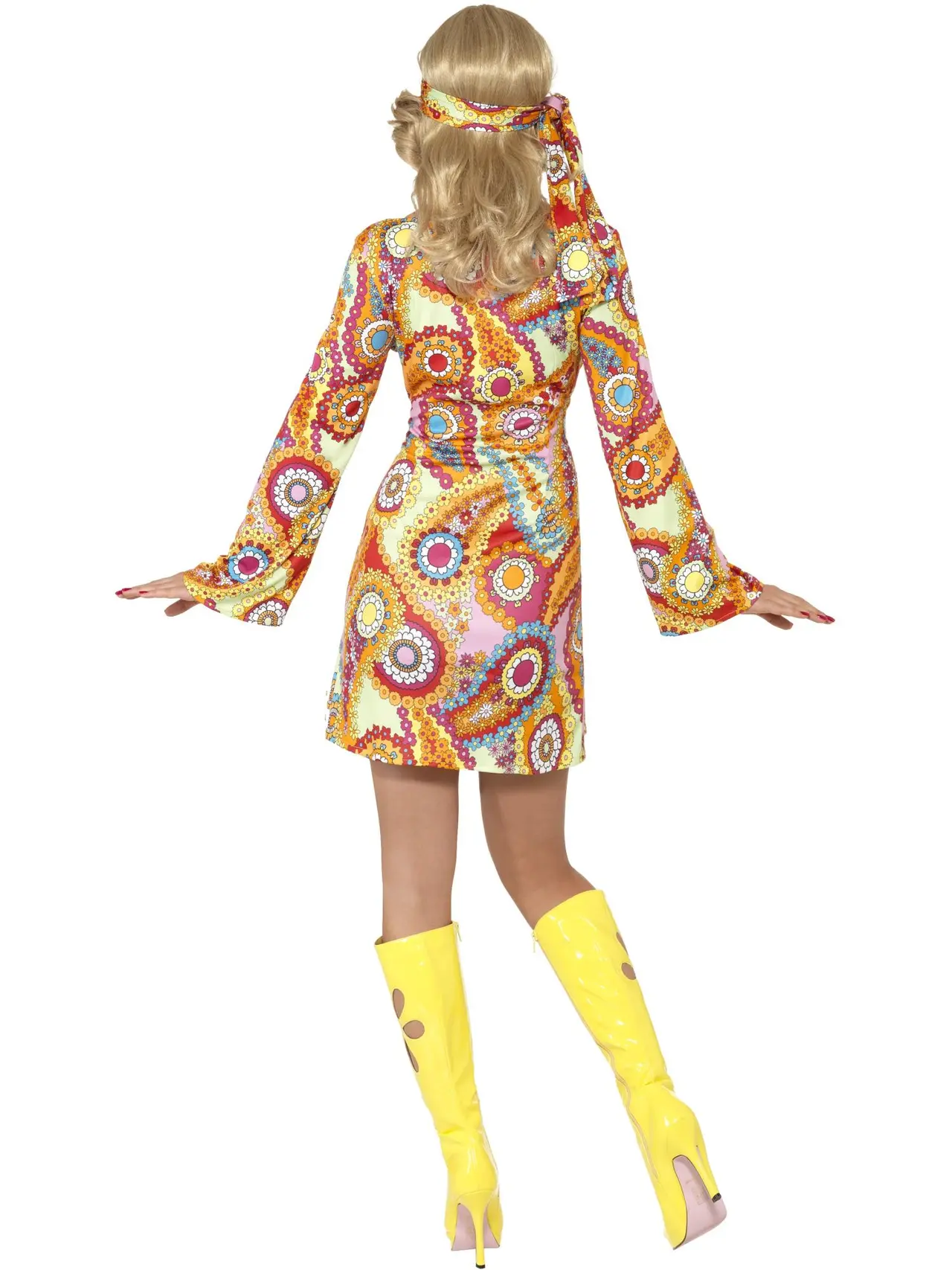 Farverig 60'er-hippie – kostume til damer