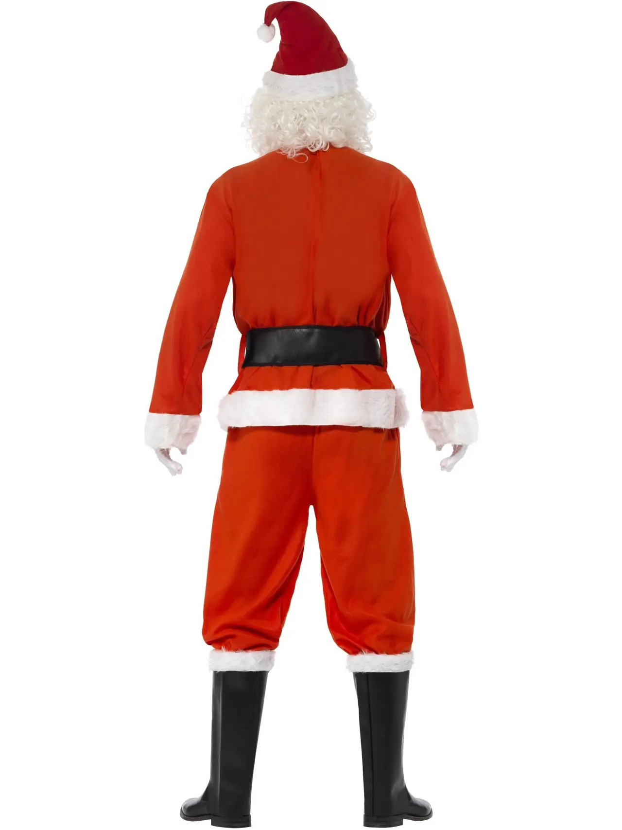 Julemand deluxe med handsker – kostume til herrer