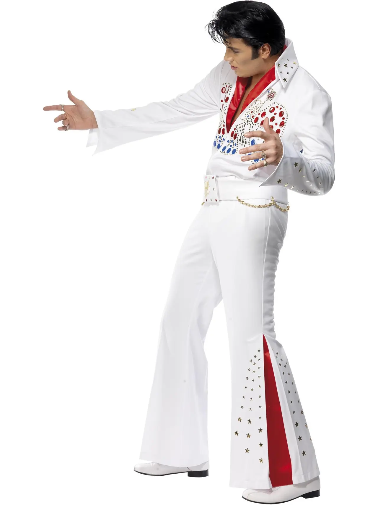 Elvis American Eagle, hvid – kostume til herrer