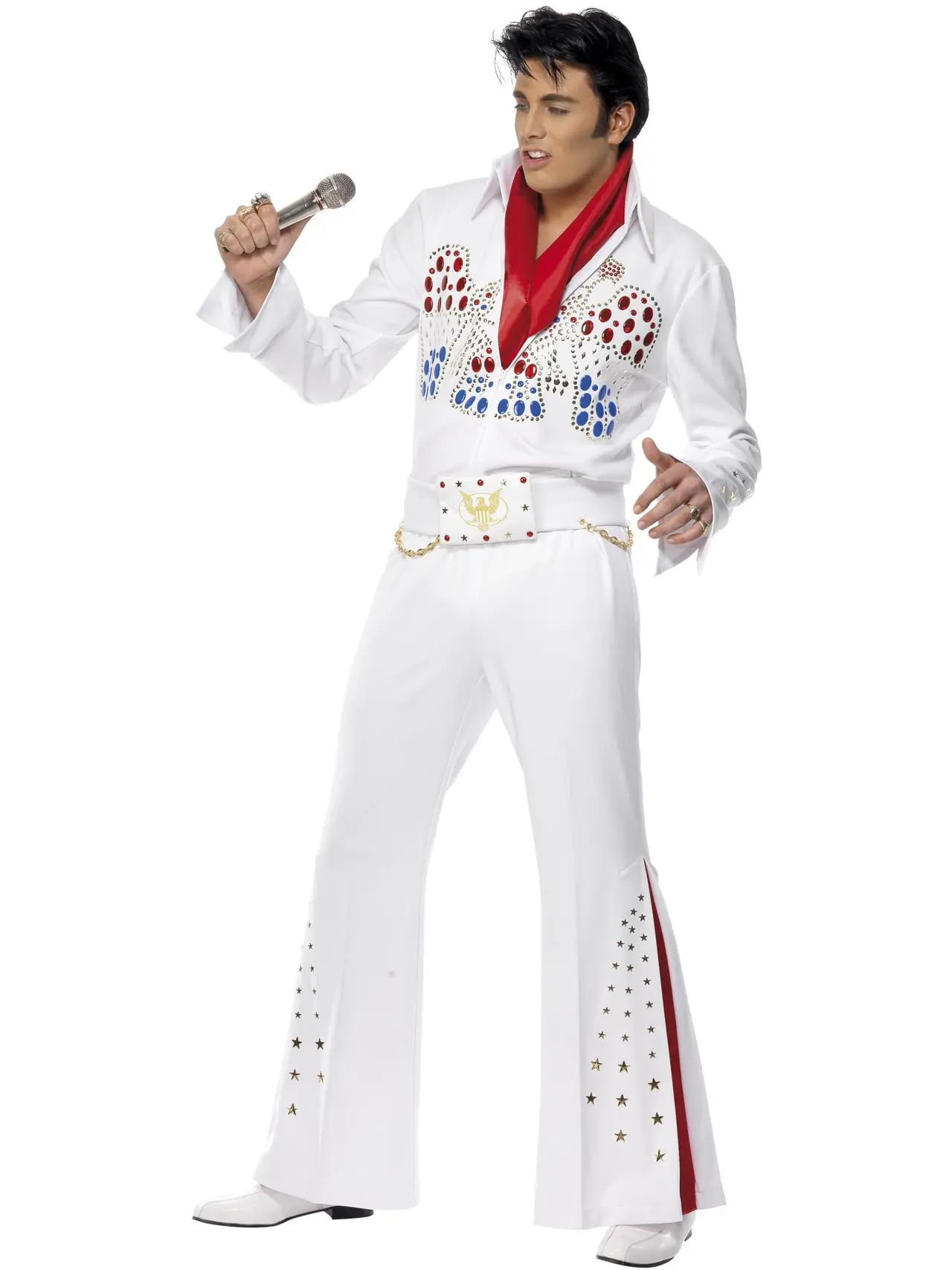 Elvis American Eagle, hvid – kostume til herrer