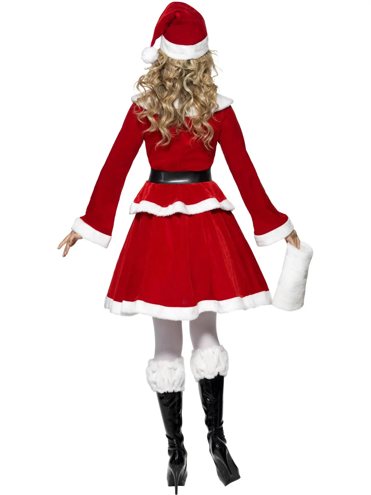 Julepige med jakke og muffe – kostume til damer