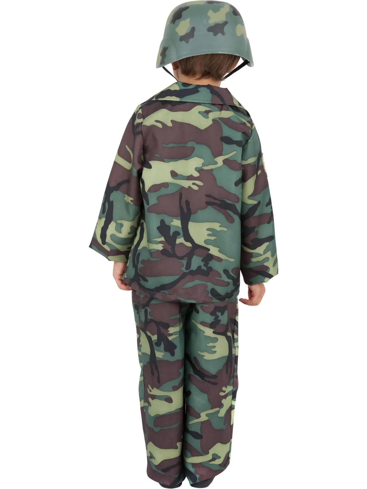 Soldat i camouflage – kostume til drenge