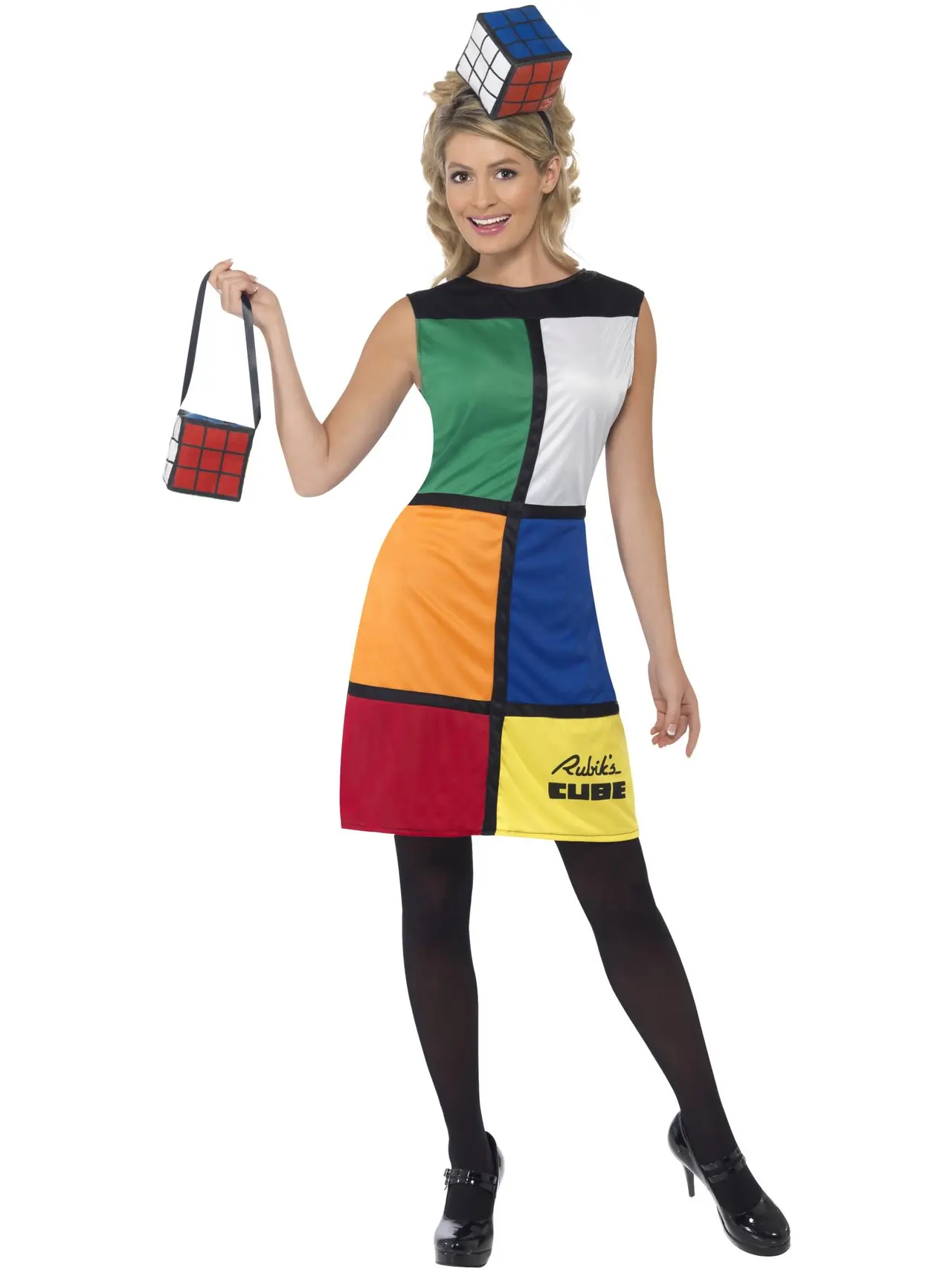 Rubik's terning – kostume til damer