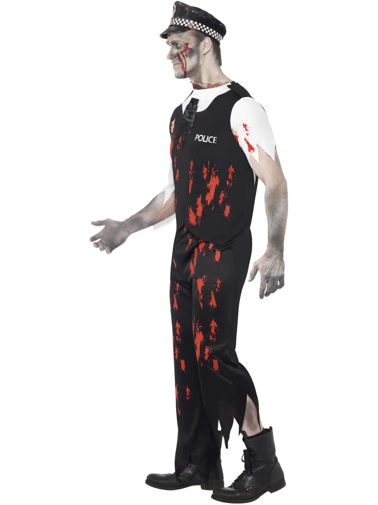 Zombiebetjent – kostume til herrer