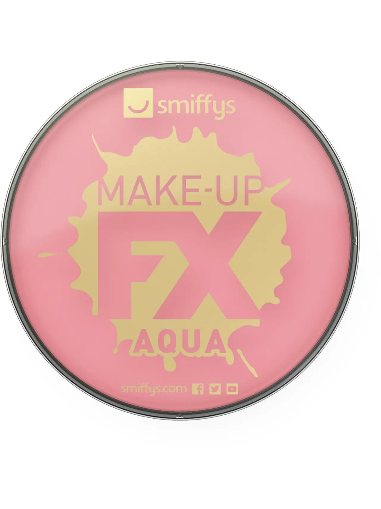 Pink ansigtsmaling, vandbaseret, 16 ml