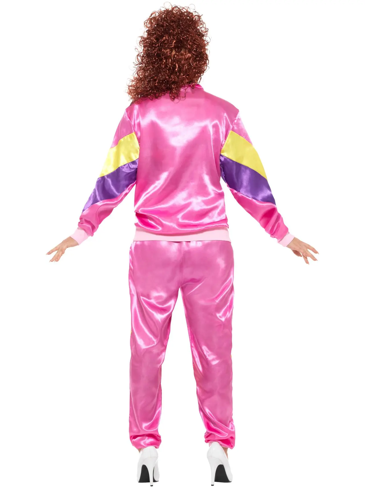Pink 80'er-shellsuit – kostume til damer