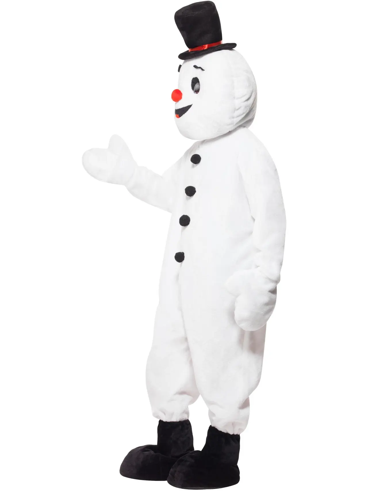 Snemand-maskot – kostume til voksne