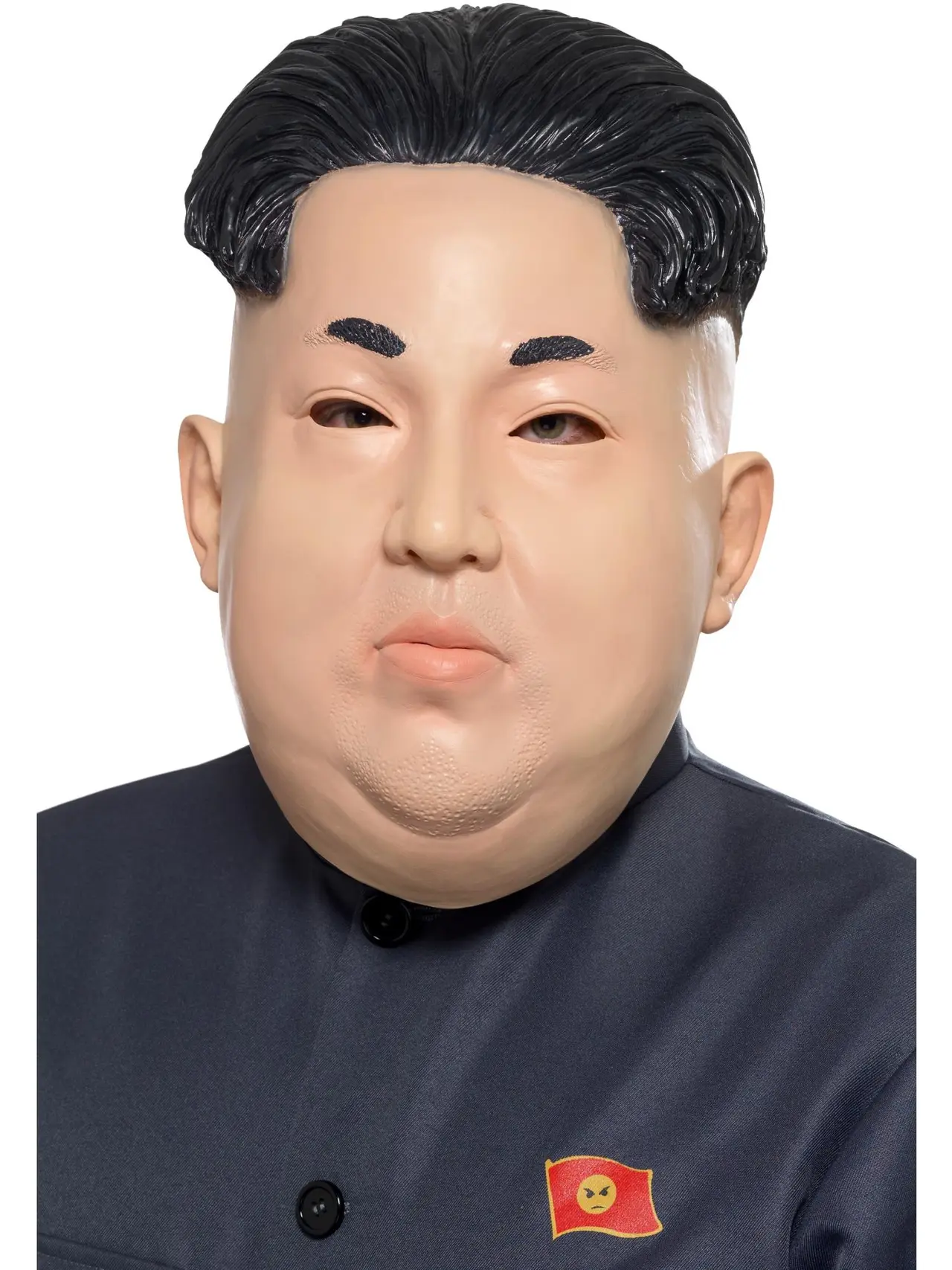 Diktatormaske i latex, heldækkende