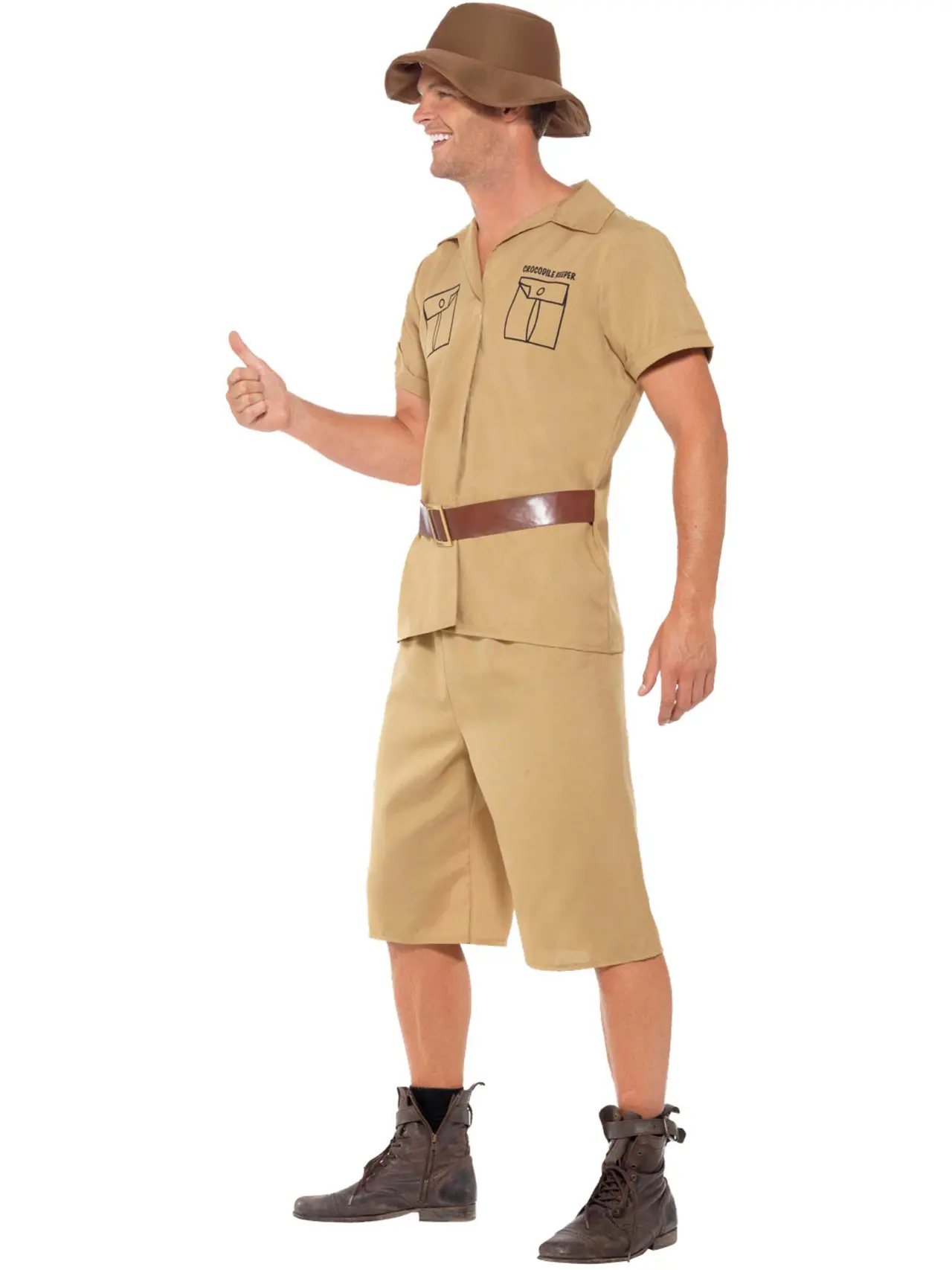 Safarimand – kostume til herrer