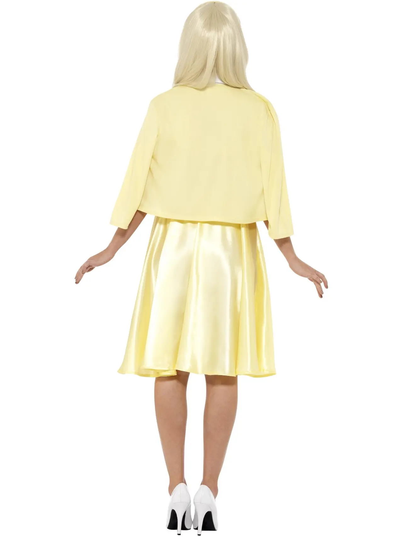Grease Sandy i gul – kostume til damer