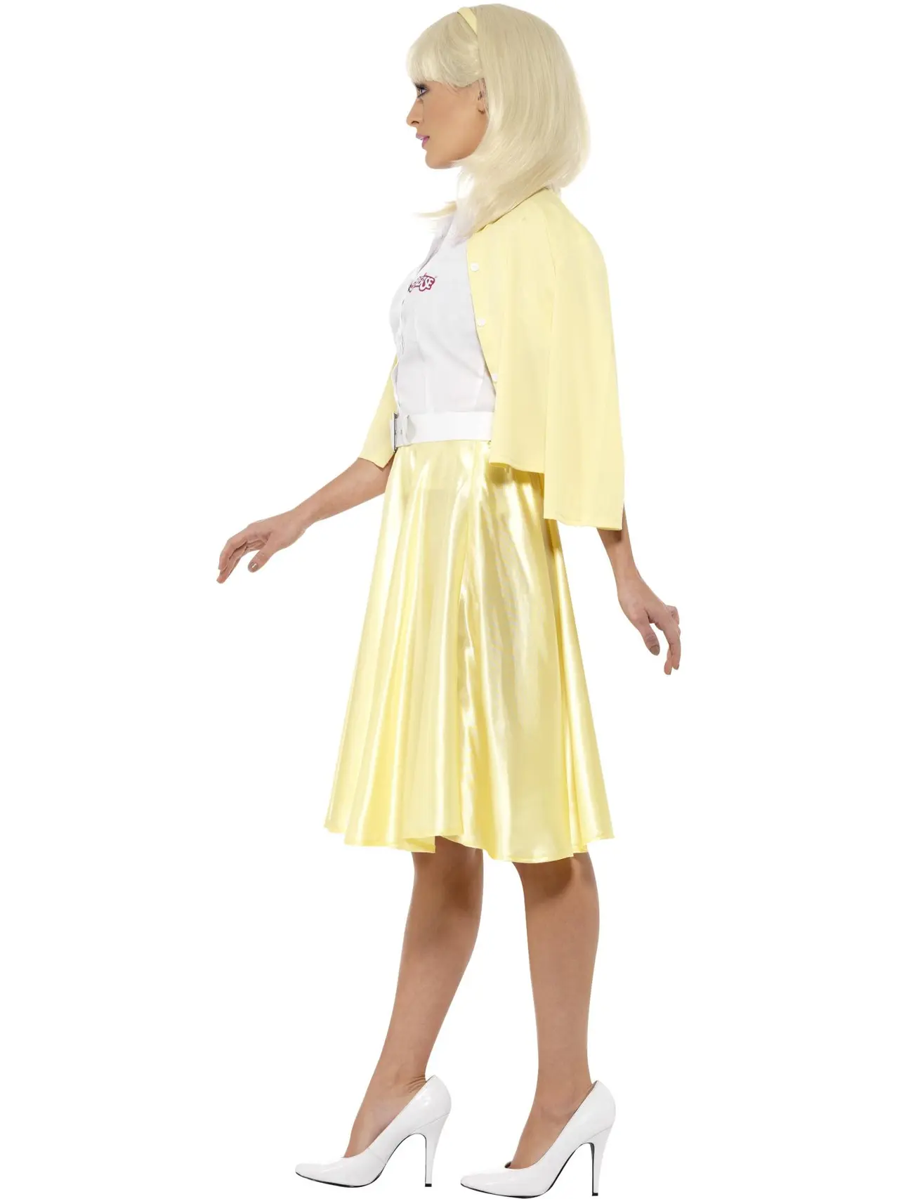 Grease Sandy i gul – kostume til damer