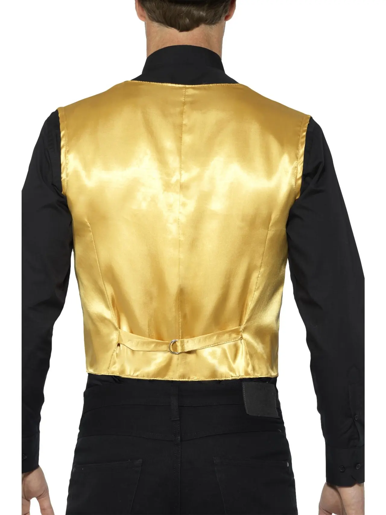 Guld paillet-vest