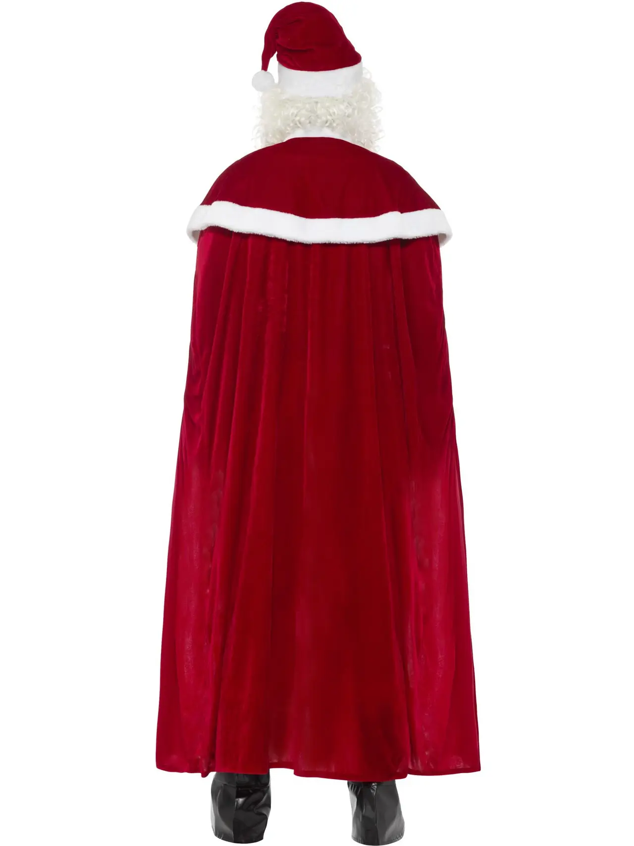 Julemand deluxe med bukser og kappe – kostume til herrer