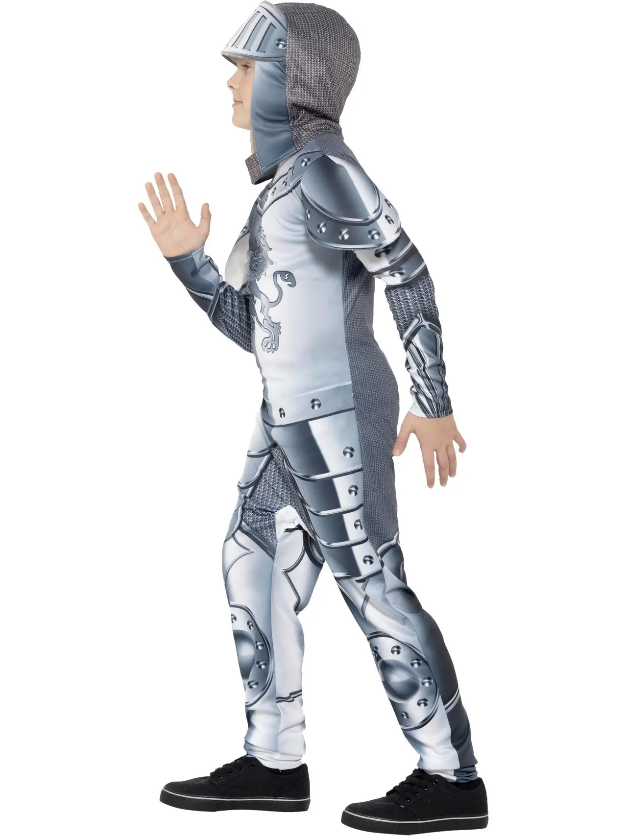 Ridder i rustning deluxe – kostume til drenge