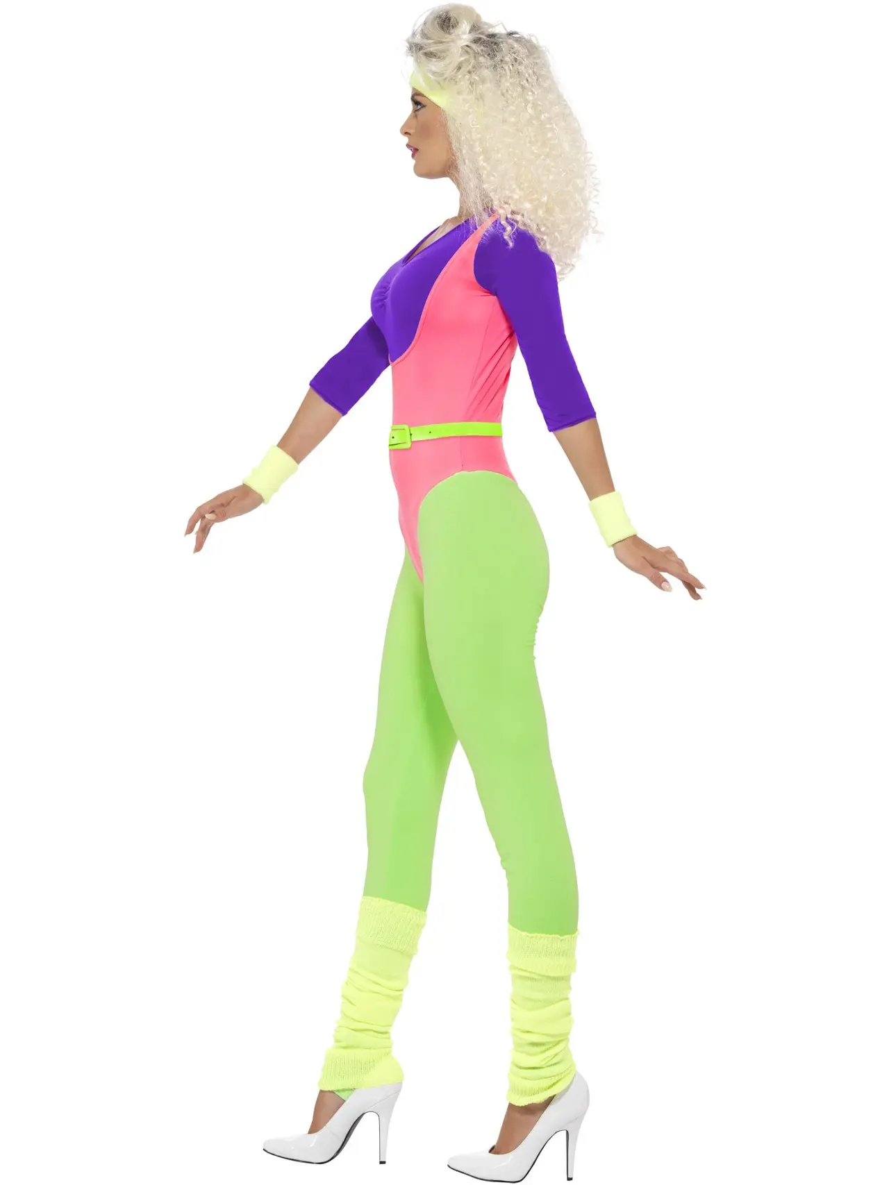 80'er-aerobic i neon – kostume til damer