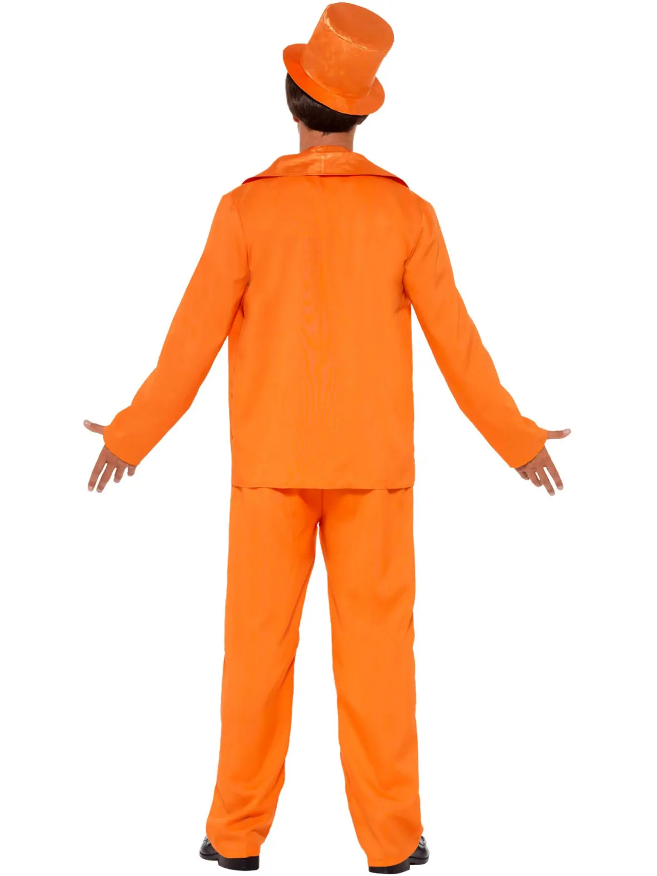 Orange 90'er-fjollesmoking – kostume til herrer
