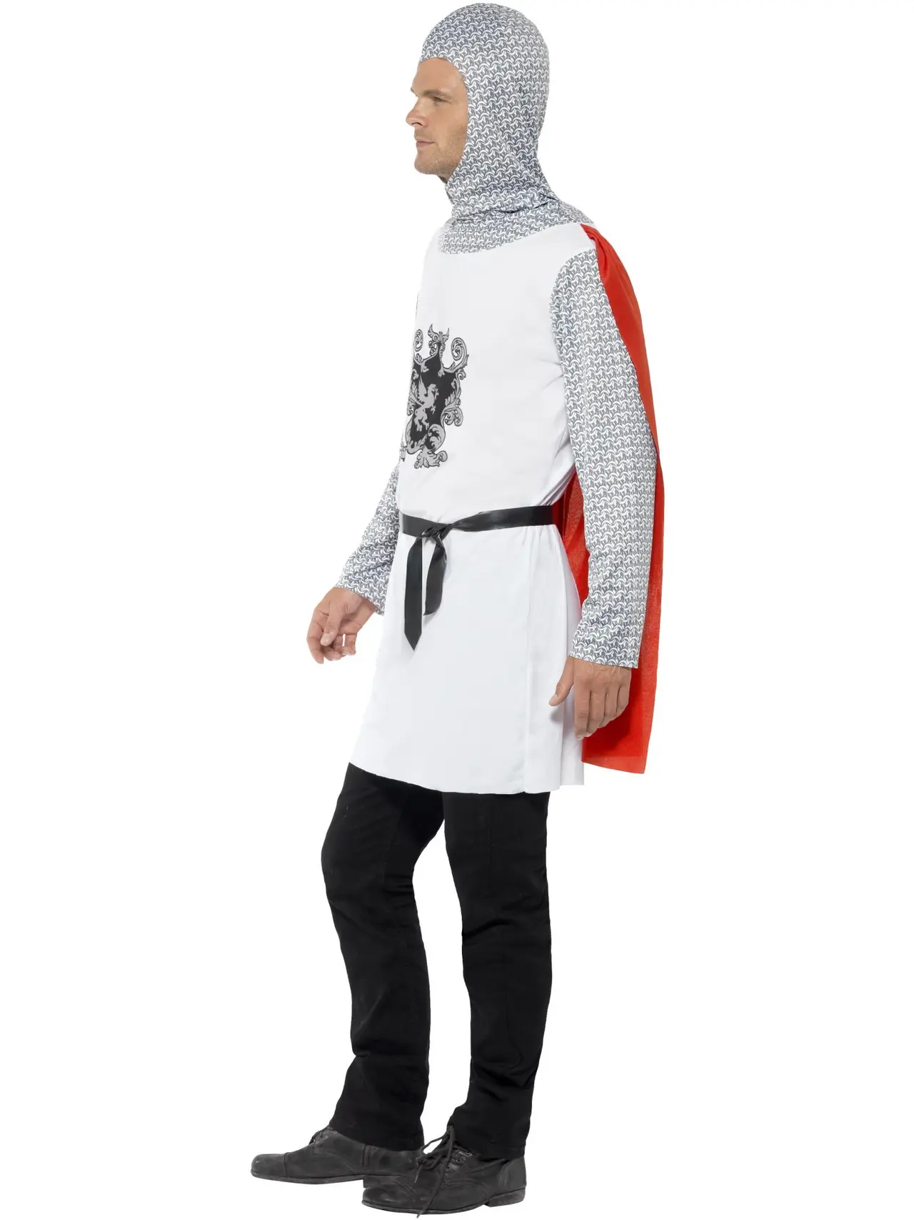 Hvid ridder – kostume til herrer