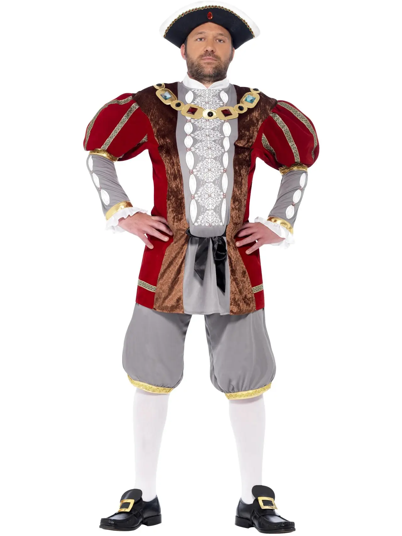 Henrik VIII deluxe – kostume til herrer
