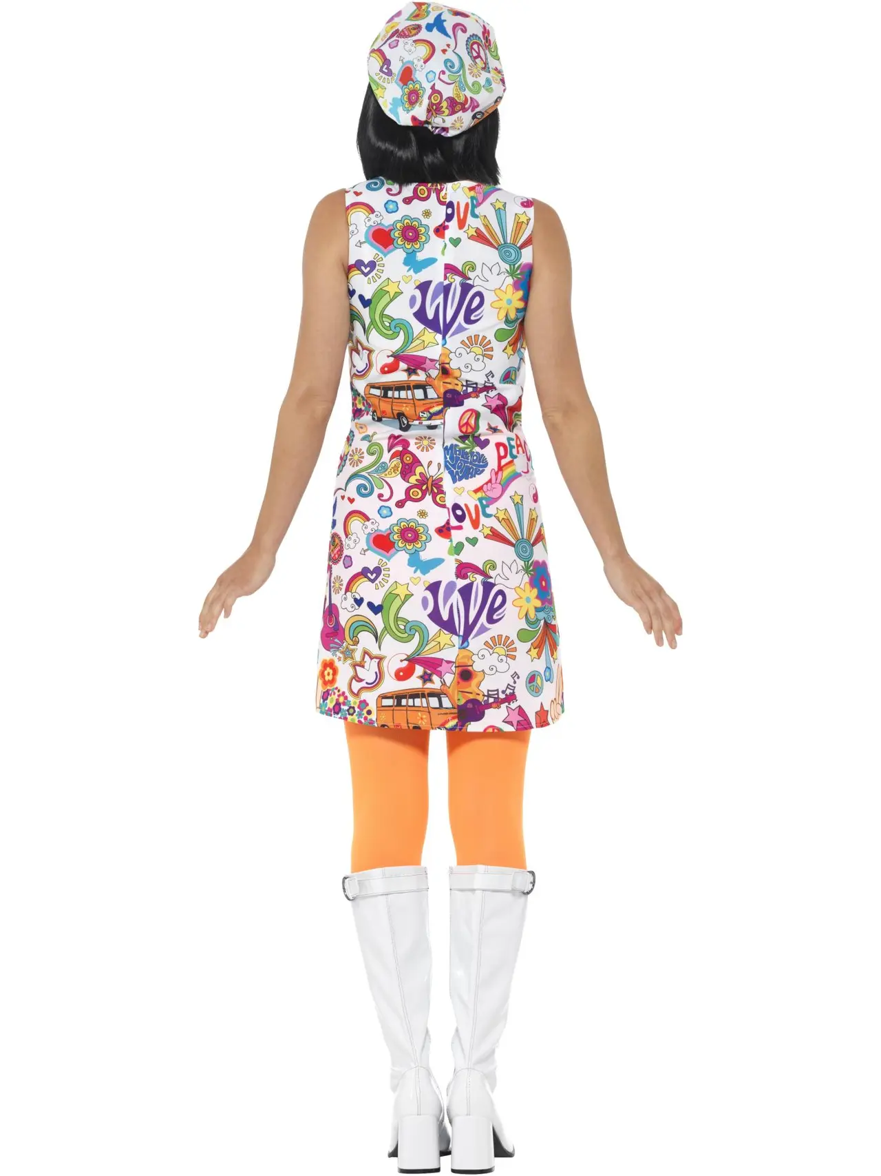 60'er groovy chick – kostume til damer