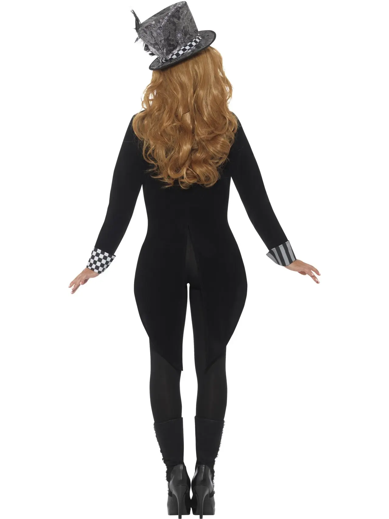 Mørk Miss Hattemager deluxe – kostume til damer
