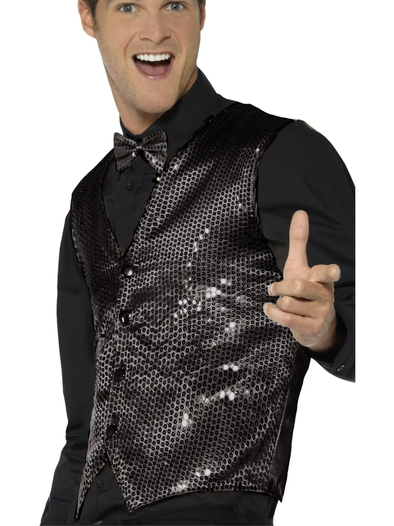 Sort paillet-vest