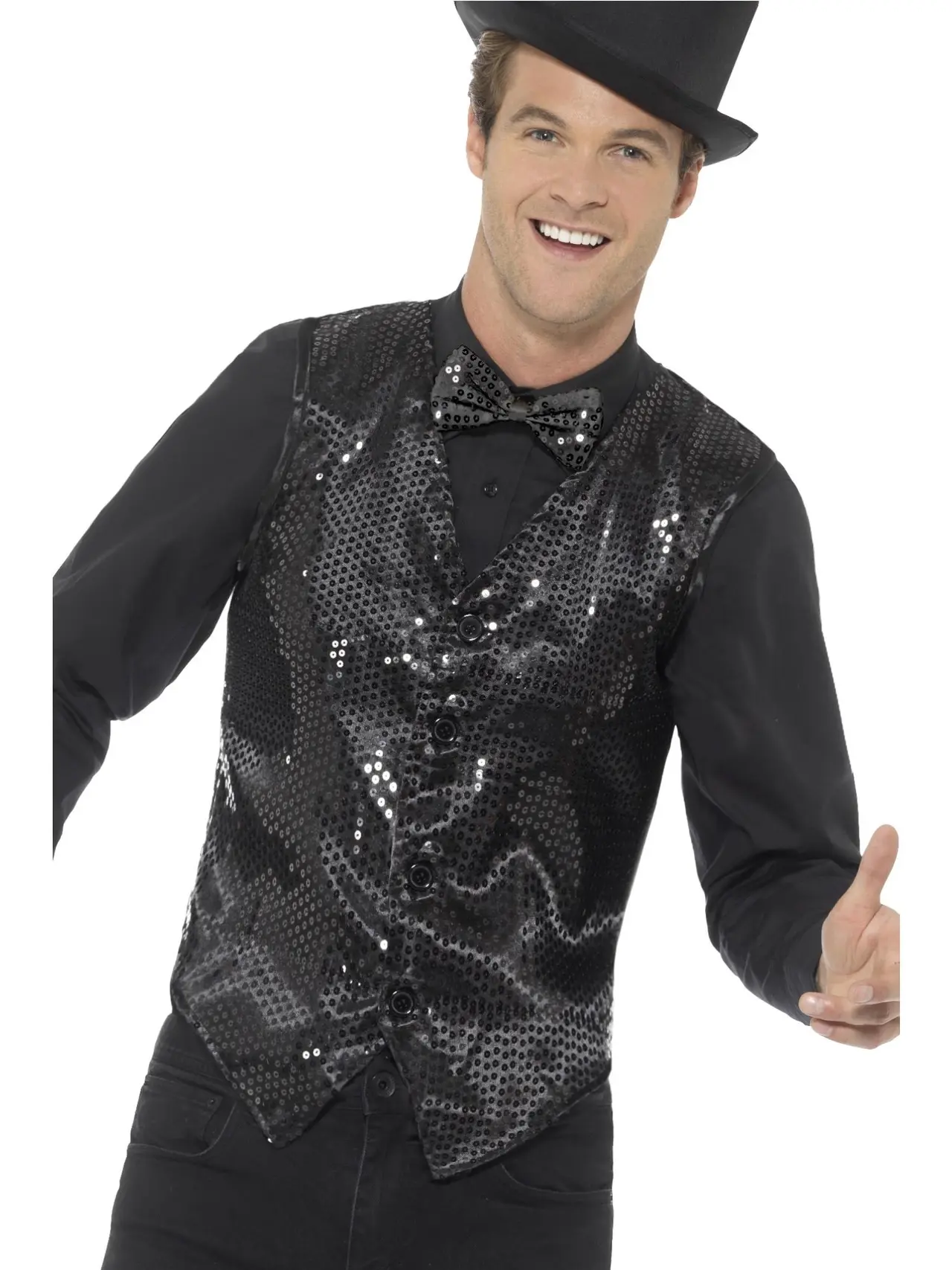 Sort paillet-vest