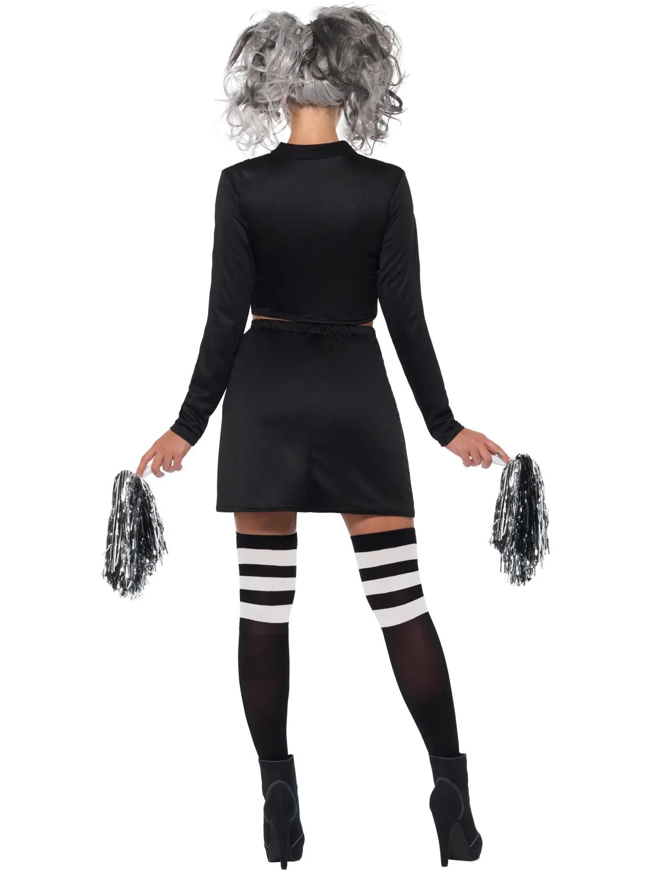 Gotisk cheerleader – kostume til damer