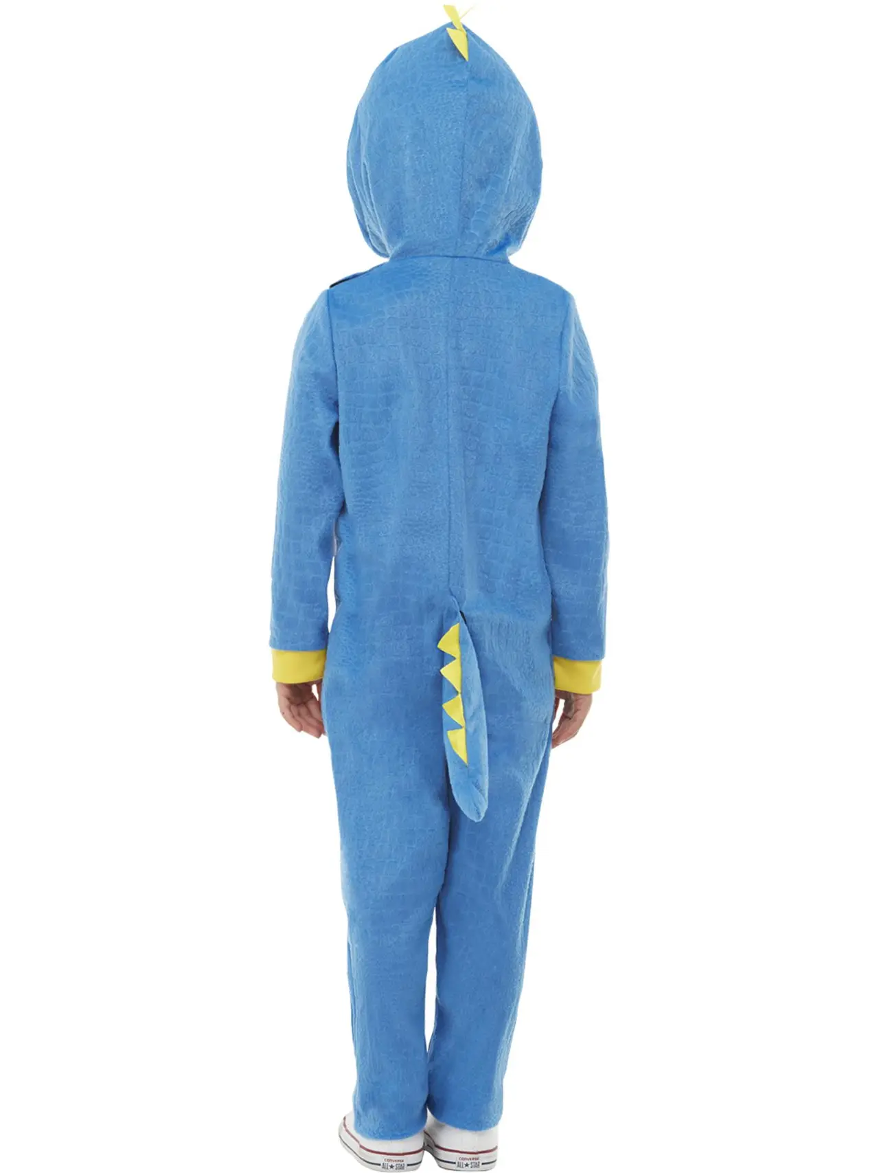 Blå dinosaur – kostume til børn