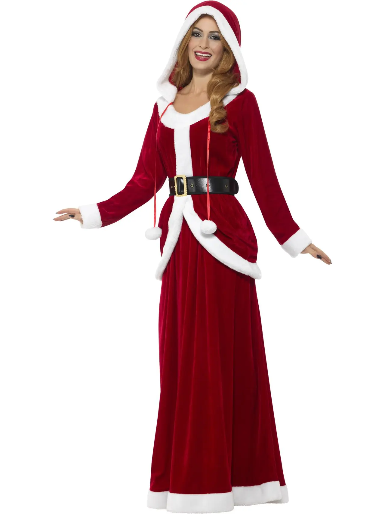 Ms Claus deluxe – kostume til damer