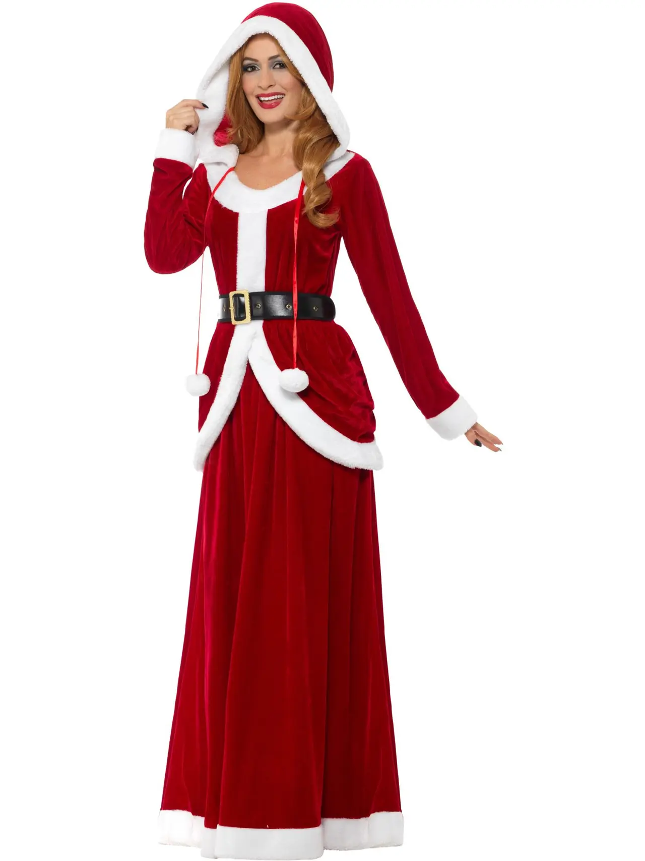 Ms Claus deluxe – kostume til damer