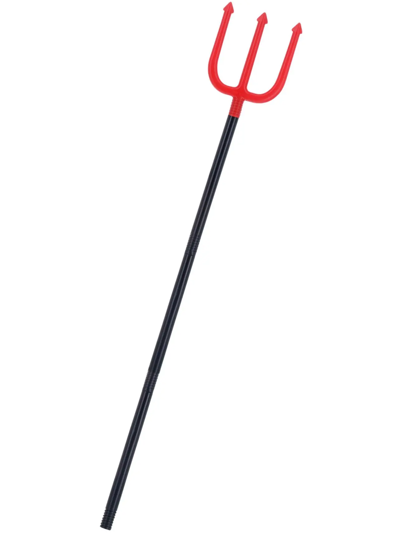Djævletrefork, rød og sort