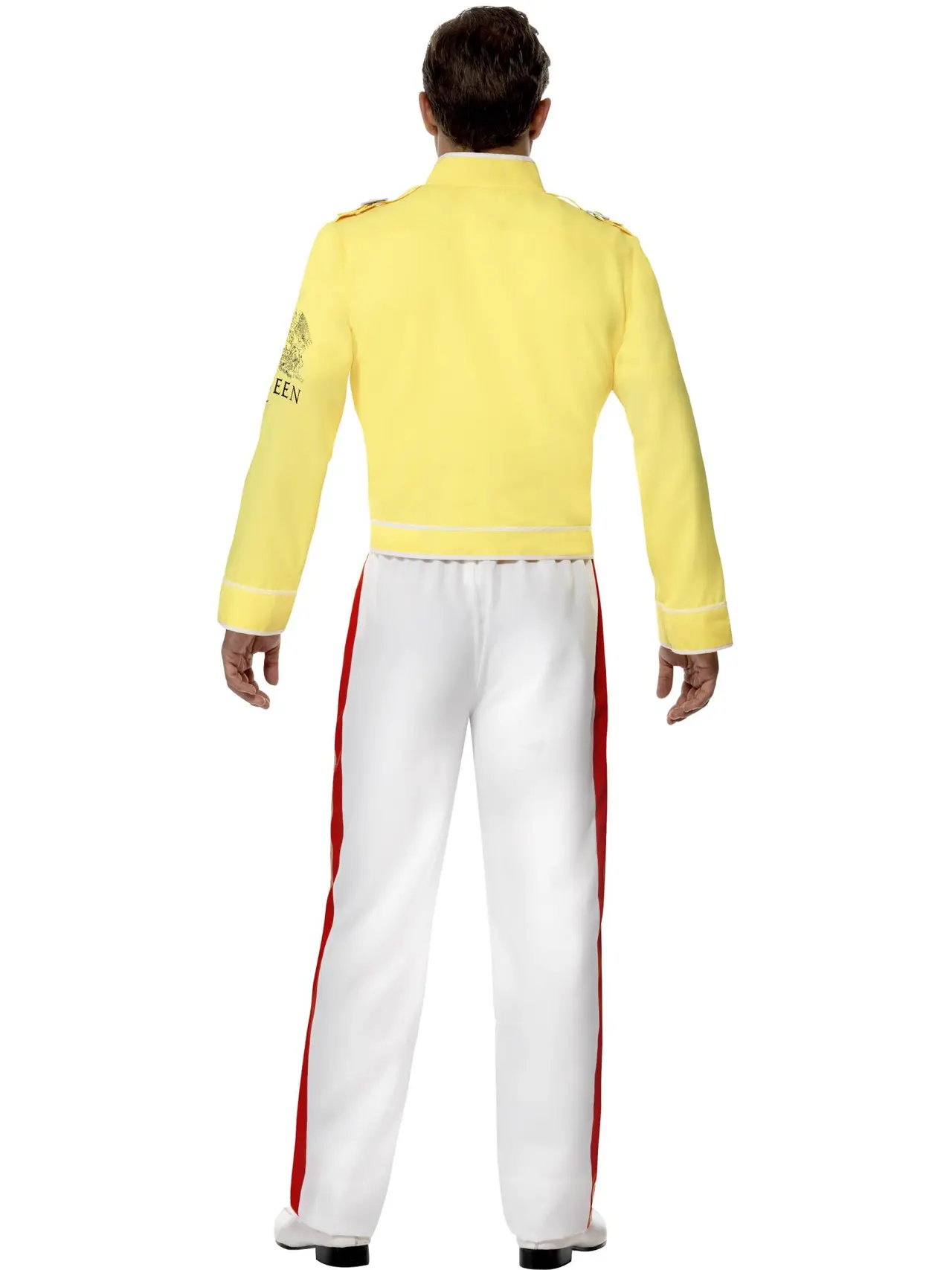 Freddie Mercury gul jakke – kostume til herrer