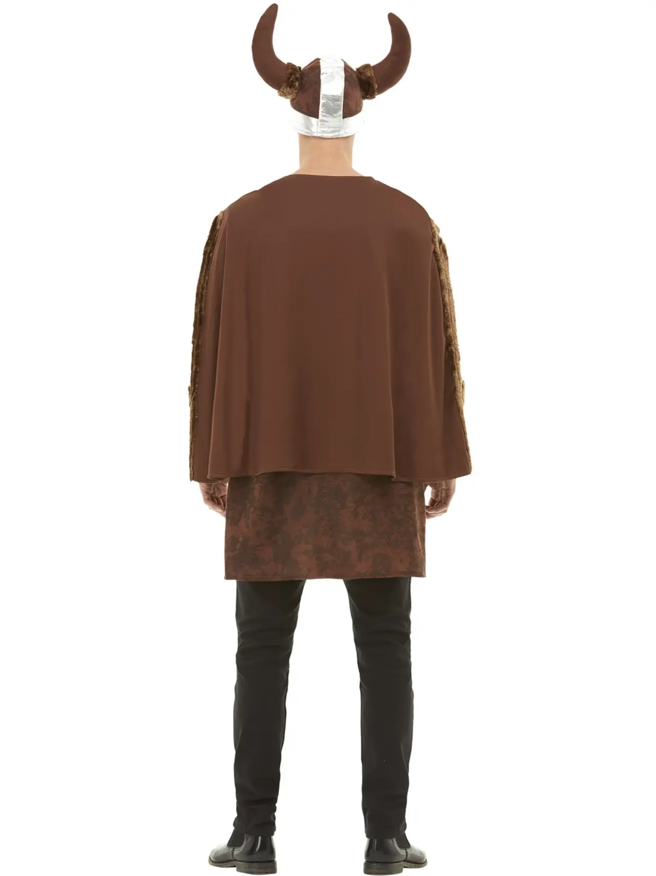 Vikingebarbar deluxe, brun – kostume til herrer