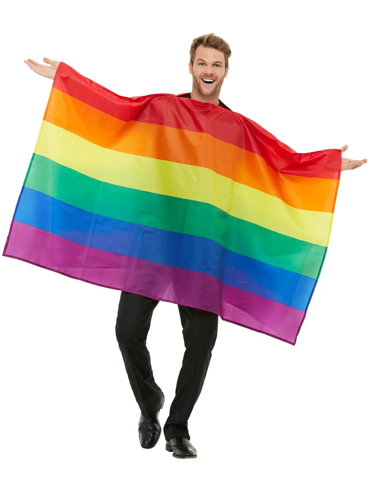 Regnbueflag – kostume til voksne