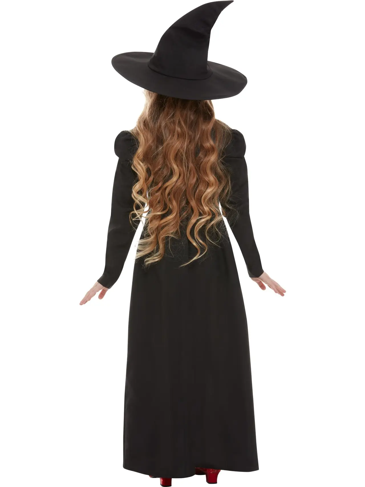 Ond heks, sort – kostume til piger (model 51043)