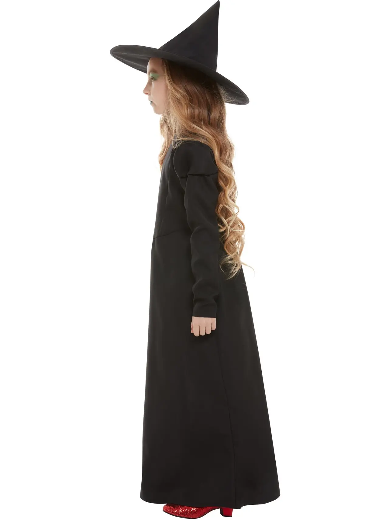 Ond heks, sort – kostume til piger (model 51043)